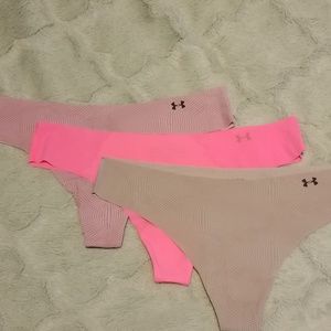 NWOT Under Armour Pure Stretch Thong Underwear